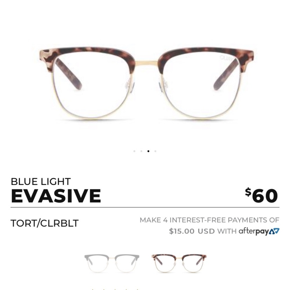 ✨ QUAY Demise Blue Light glasses. ✨